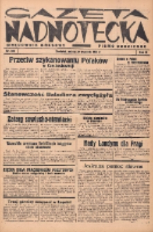 Gazeta Nadnotecka (Orędownik Kresowy): pismo codzienne 1938.09.10 R.18 Nr207
