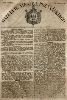 Gazeta Wielkiego Xięstwa Poznańskiego 1853.07.01 Nr150