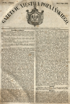 Gazeta Wielkiego Xięstwa Poznańskiego 1853.07.02 Nr151