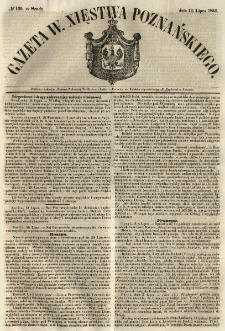 Gazeta Wielkiego Xięstwa Poznańskiego 1853.07.13 Nr160