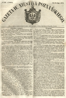 Gazeta Wielkiego Xięstwa Poznańskiego 1853.07.16 Nr163