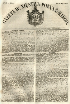 Gazeta Wielkiego Xięstwa Poznańskiego 1853.07.23 Nr169