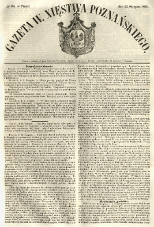 Gazeta Wielkiego Xięstwa Poznańskiego 1853.08.12 Nr186