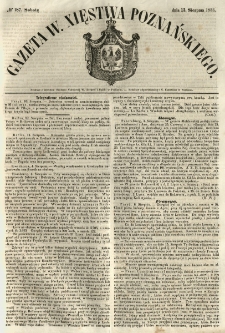 Gazeta Wielkiego Xięstwa Poznańskiego 1853.08.13 Nr187