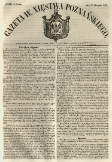 Gazeta Wielkiego Xięstwa Poznańskiego 1853.08.17 Nr190