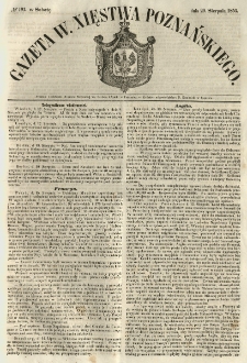 Gazeta Wielkiego Xięstwa Poznańskiego 1853.08.20 Nr193