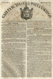 Gazeta Wielkiego Xięstwa Poznańskiego 1853.08.24 Nr196