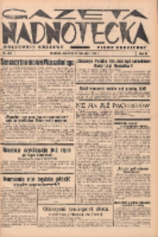 Gazeta Nadnotecka (Orędownik Kresowy): pismo codzienne 1938.09.22 R.18 Nr217