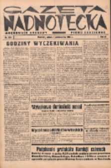 Gazeta Nadnotecka (Orędownik Kresowy): pismo codzienne 1938.10.01 R.18 Nr225