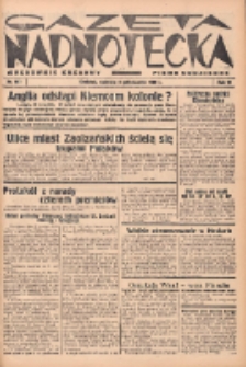 Gazeta Nadnotecka (Orędownik Kresowy): pismo codzienne 1938.10.02 R.18 Nr226
