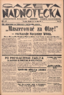 Gazeta Nadnotecka (Orędownik Kresowy): pismo codzienne 1938.10.04 R.18 Nr227
