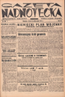 Gazeta Nadnotecka (Orędownik Kresowy): pismo codzienne 1938.10.08 R.18 Nr231