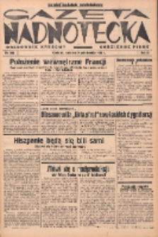 Gazeta Nadnotecka (Orędownik Kresowy): pismo codzienne 1938.10.09 R.18 Nr232