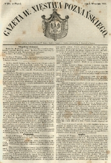 Gazeta Wielkiego Xięstwa Poznańskiego 1853.09.02 Nr204