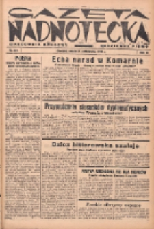 Gazeta Nadnotecka (Orędownik Kresowy): pismo codzienne 1938.10.15 R.18 Nr237