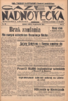 Gazeta Nadnotecka (Orędownik Kresowy): pismo codzienne 1938.10.23 R.18 Nr246