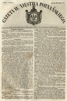 Gazeta Wielkiego Xięstwa Poznańskiego 1853.09.13 Nr213