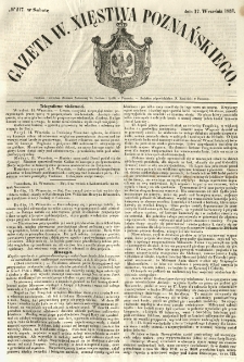Gazeta Wielkiego Xięstwa Poznańskiego 1853.09.17 Nr217