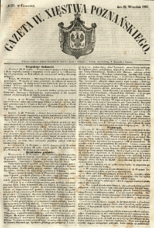 Gazeta Wielkiego Xięstwa Poznańskiego 1853.09.22 Nr221