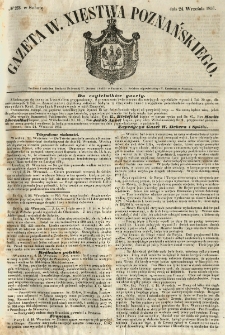 Gazeta Wielkiego Xięstwa Poznańskiego 1853.09.24 Nr223