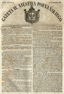Gazeta Wielkiego Xięstwa Poznańskiego 1853.09.25 Nr224
