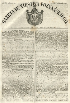 Gazeta Wielkiego Xięstwa Poznańskiego 1853.10.13 Nr239