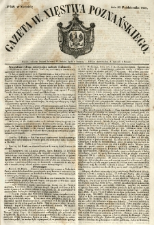 Gazeta Wielkiego Xięstwa Poznańskiego 1853.10.16 Nr242