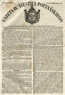 Gazeta Wielkiego Xięstwa Poznańskiego 1853.10.16 Nr242