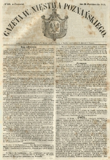 Gazeta Wielkiego Xięstwa Poznańskiego 1853.10.20 Nr245