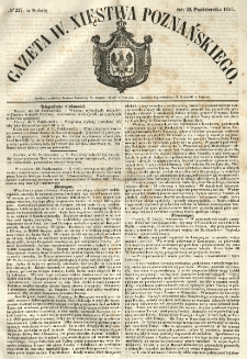 Gazeta Wielkiego Xięstwa Poznańskiego 1853.10.22 Nr247