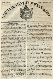 Gazeta Wielkiego Xięstwa Poznańskiego 1853.10.26 Nr250