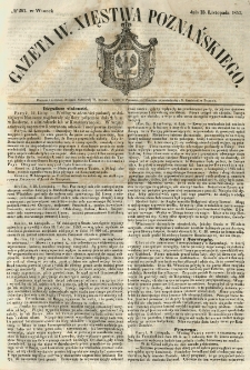 Gazeta Wielkiego Xięstwa Poznańskiego 1853.11.15 Nr267