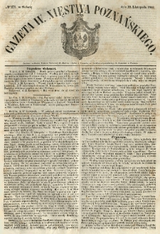 Gazeta Wielkiego Xięstwa Poznańskiego 1853.11.19 Nr271