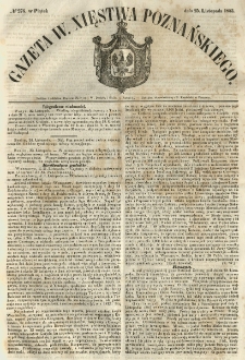 Gazeta Wielkiego Xięstwa Poznańskiego 1853.11.25 Nr276