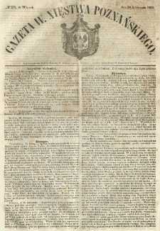Gazeta Wielkiego Xięstwa Poznańskiego 1853.11.29 Nr279
