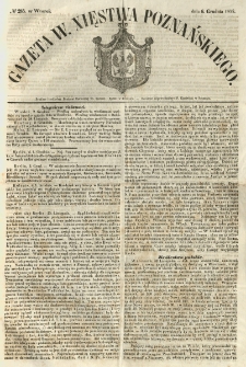 Gazeta Wielkiego Xięstwa Poznańskiego 1853.12.06 Nr285