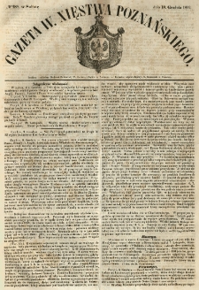 Gazeta Wielkiego Xięstwa Poznańskiego 1853.12.10 Nr289