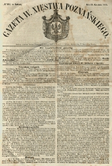 Gazeta Wielkiego Xięstwa Poznańskiego 1853.12.31 Nr306