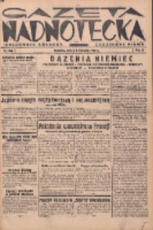 Gazeta Nadnotecka (Orędownik Kresowy): pismo codzienne 1938.11.08 R.18 Nr256