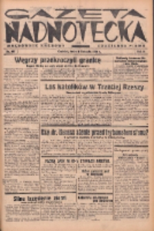 Gazeta Nadnotecka (Orędownik Kresowy): pismo codzienne 1938.11.09 R.18 Nr257