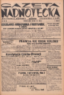 Gazeta Nadnotecka (Orędownik Kresowy): pismo codzienne 1938.11.18 R.18 Nr264