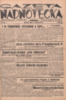 Gazeta Nadnotecka (Orędownik Kresowy): pismo codzienne 1938.11.19 R.18 Nr265