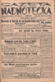 Gazeta Nadnotecka (Orędownik Kresowy): pismo codzienne 1938.12.01 R.18 Nr275