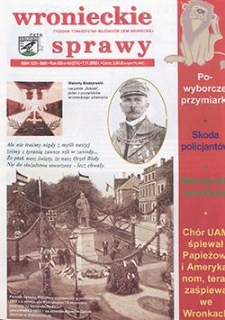 Wronieckie Sprawy 2002.11.07 R.13 Nr44(274)