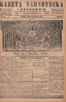 Gazeta Nadnotecka i Orędownik: pismo poświęcone sprawie polskiej na ziemi nadnoteckiej 1929.12.25 R.9 Nr297