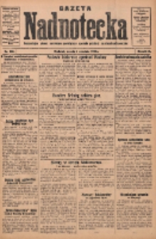 Gazeta Nadnotecka: bezpartyjne pismo narodowe poświęcone sprawie polskiej na ziemi nadnoteckiej 1930.09.06 R.10 Nr205
