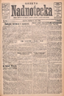Gazeta Nadnotecka: pismo narodowe poświęcone sprawie polskiej na ziemi nadnoteckiej 1931.05.24 R.11 Nr119