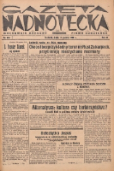 Gazeta Nadnotecka (Orędownik Kresowy): pismo codzienne 1938.12.14 R.18 Nr285
