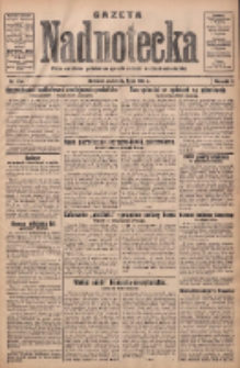 Gazeta Nadnotecka: pismo narodowe poświęcone sprawie polskiej na ziemi nadnoteckiej 1931.07.10 R.11 Nr156