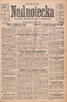 Gazeta Nadnotecka: pismo narodowe poświęcone sprawie polskiej na ziemi nadnoteckiej 1931.08.04 R.11 Nr177